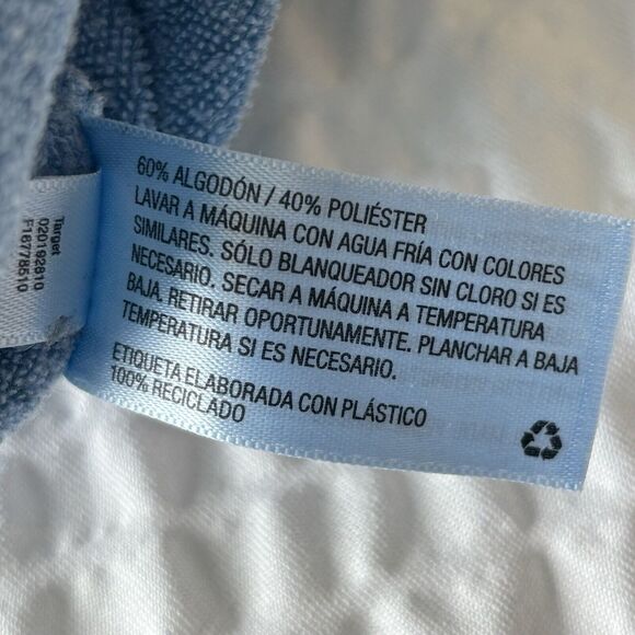 Colsie Womens Small Comfy Sweatshirt Material Blue Bralette Comfy Cozy Flaw - Picture 12 of 12